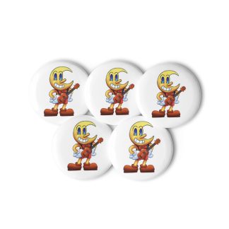 Set of 5 Mookie Pins