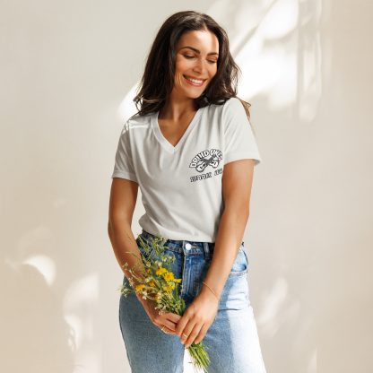 Druid Ukes Summer 2025 V-neck T-shirt: “Louder You Sing” - Image 7